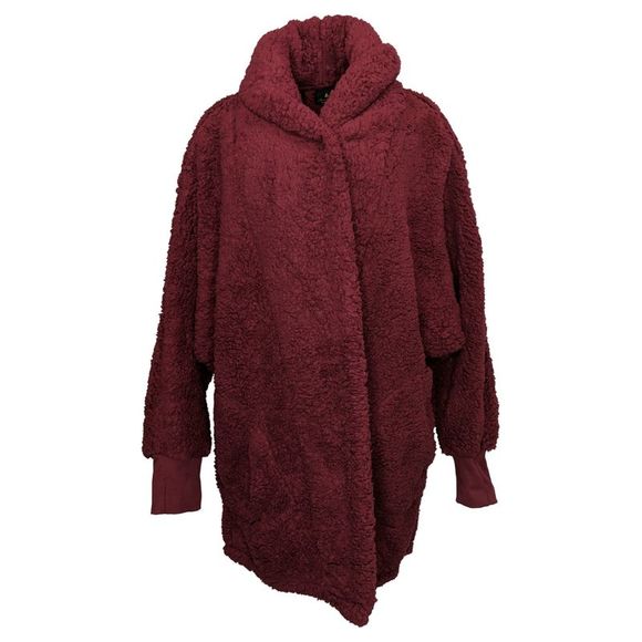 bumblebella sherpa shawl